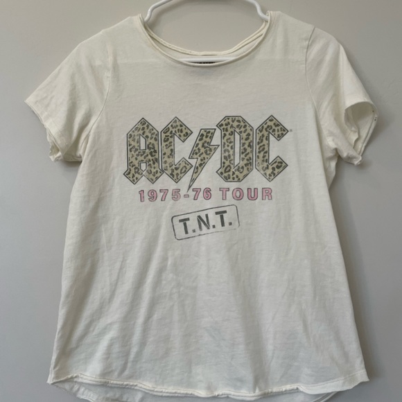 CHEETAH PRINT ACDC TEE - Picture 3 of 7